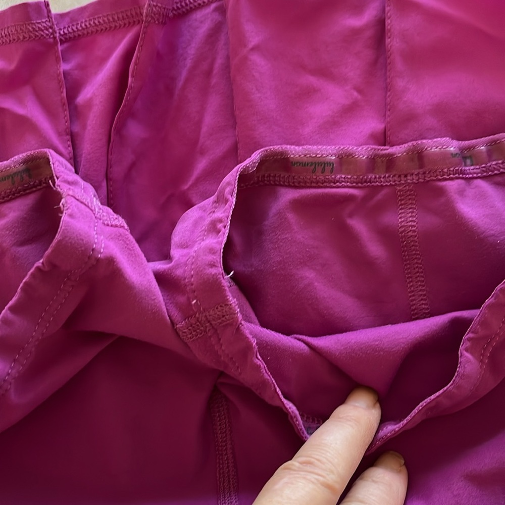 Lululemon race skort (10) - Picture 8 of 11